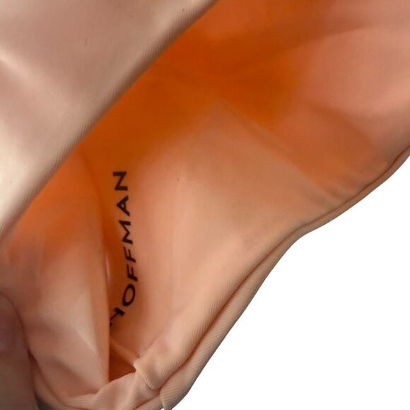 Mara Hoffman Lydia Peach Orange High Waisted Bikini Swimsuit Bottoms Size Medium - Picture 5 of 8